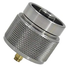 baixikly Butane To Propane Adapter Camping Stove one size, Silver