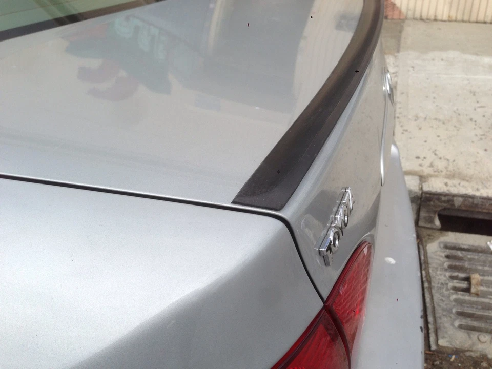 (244L) Se adapta a: alerón labial estilo M3 adicional maletero trasero Toyota Corolla 1993-1997 Foto 3 de 4