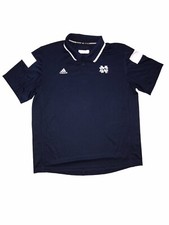 Adidas ClimaLite Notre Dame Fighting Irish Short Sleeve Polo Shirt Mens XL A1