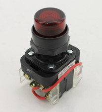 Allen-Bradley 800H-QRTH24R Ser. F Pilot Light New in Box 