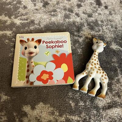 Sophie Board Book and Teething Giraffe Toy