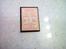 ANTIQUE Union Special Sewing Machine Needles Lot Of 1 Pack Of 25. NOS 501 034