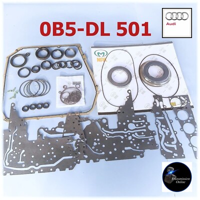 Audi S-Tronic DSG Gasket Set Repair Kit Overhaul + Piston Kit 0B5 DL501
