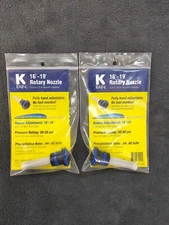 (2) K RAIN 16 ft. - 19 ft. Adjustable Rotary Nozzle ~ Hand Adjustable