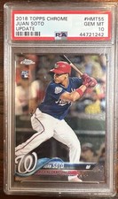 2018 Topps Chrome Update - #HMT55 Juan Soto (RC)