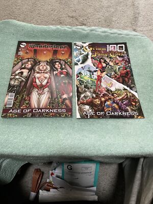 Grimm Fairy Tale And Wonderland: Age Of Darkness Set Of 2 New