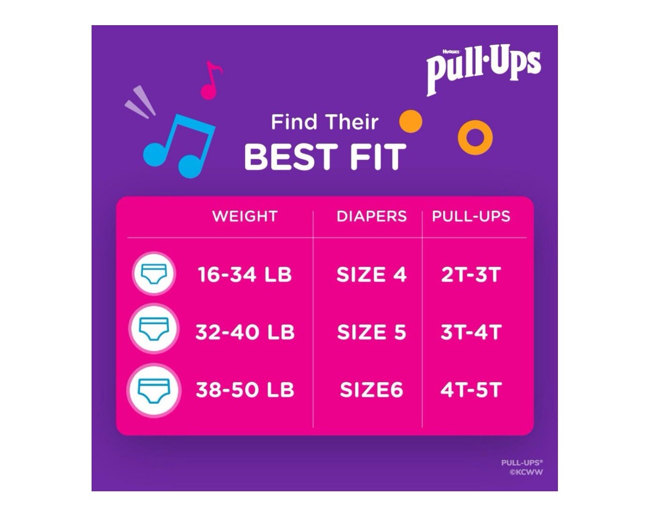 Huggies Pull Ups Training Pants For Boys Size 3T-4T (Pack of 116  