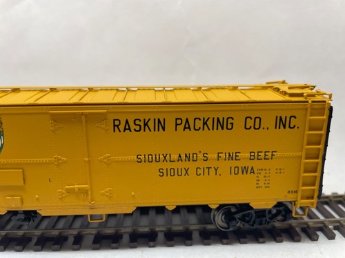 Refrigerador de arte a escala Ho Inter Mountain Raskin Packing Co Inc URTX#60739 - Imagen 3 de 16