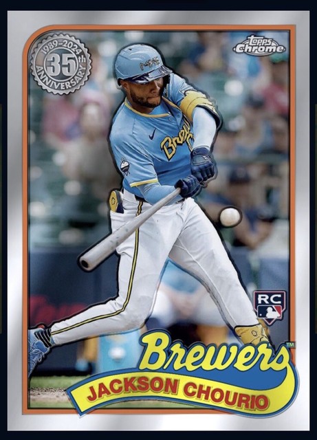 2024 Topps Chrome Update 1989 Rookie RC - JACKSON CHOURIO(Topps Bunt Digitalcard