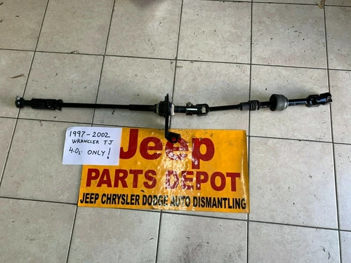 1997 - 2002 JEEP WRANGLER TJ INTERMEDIATE STEERING SHAFT UPPER & LOWER GEAR BOX