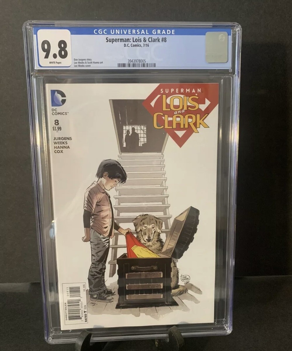 🔑🔥SUPERMAN:LOIS and CLARK #8 CGC 9.8 1st Jon Kent as 🔑🔥SUPERMAN:LOIS and CLARK #8 CGC 9.8 1st Jon Kent as
