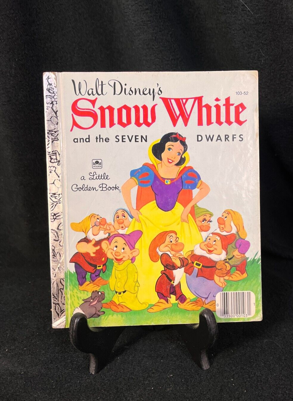 RARE FIND - SNOW WHITE and the SEVEN DWARFS - WALT DISNEY'S Little Golden Book