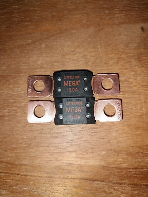 Littelfuse MEGA 0298150 Bolt Down Auto Time Delay 150A 32V Car Fuse 298 Series