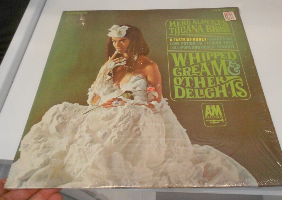 HERB ALBERT WHIPPED CREAM & OTHER DELIGHTS LP A&M SP 4110 COVER IN