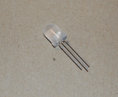 BiColor LED Red Green Large Dome 10mm X 13mm 10 pc Lots L.E.D.