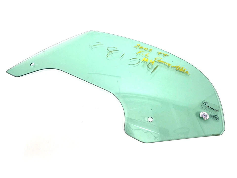 2001-2006 AUDI TT 8N CONVERTIBLE LEFT DRIVER SIDE DOOR WINDOW GLASS OEM - Image 2 of 4