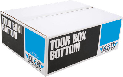 DRAG SPECIALTIES Precision Tourbox - Bottom - Black - FL '06-'13 MTBY-1130