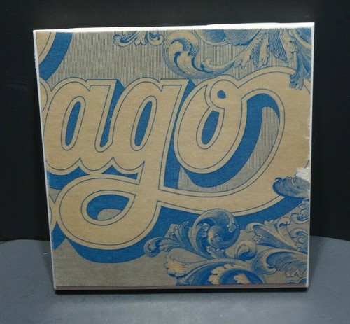 Chicago VI Set 4 Posavasos Salpicadero Azulejo Cerámico Personalizado Años 80 Grupo de Música - Imagen 6 de 7