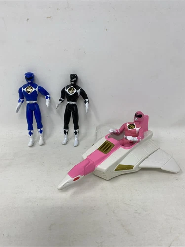 1995 Mighty Morphin’ POWER RANGERS Lot Of 3 VINTAGE Ranger 4inch Figures