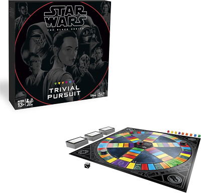 Star Wars The Black Series Trivial Pursuit Wissensspiel Hasbro 2016 NEU OVP