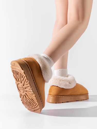 Slippers Fluffy Booties Womens Fur House Shoes Winter Ankle Indoor Plush 20% OFF - Picture 5 of 29