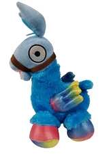 Nanco Fortnite Llama Rainbow Blue Winged Plush Stuffed Animal 10 Inch All Ages