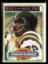 1980 Topps Ahmad Rashad #467    AP