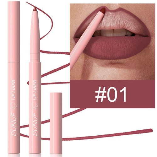 Waterproof Matte Lipstick & Lip Liner Crayon Long-Lasting Lip Liner Pencil B8C8 - Picture 20 of 30