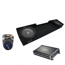 88-98 Chevy CK Silverado Ext Truck Kicker CompR CWR10 Dual 10" Sub Box CX1200.1