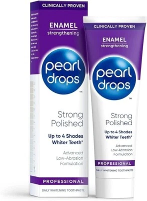 Pearl Drops Strong White Polished Mint Flavour Toothpaste, 75ml