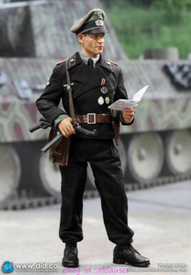 Did D80160 1/6 WWII German Panzer Commander Jager Action Figure In