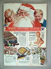 Montgomery Ward CATALOG - Christmas, 1933 ~~ Wards
