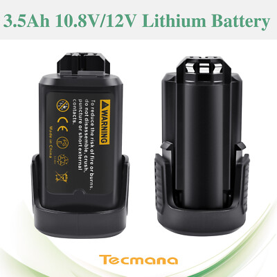 2X 3.5Ah 10.8V/12V Li-Ion Akku für Dremel B812-01 B812-02 B812-03 8300 8200 8220