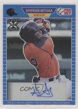 2021 Leaf Pro Set Metal 1989 Blue Rainbow 21/35 Aeverson Arteaga Auto 04h3