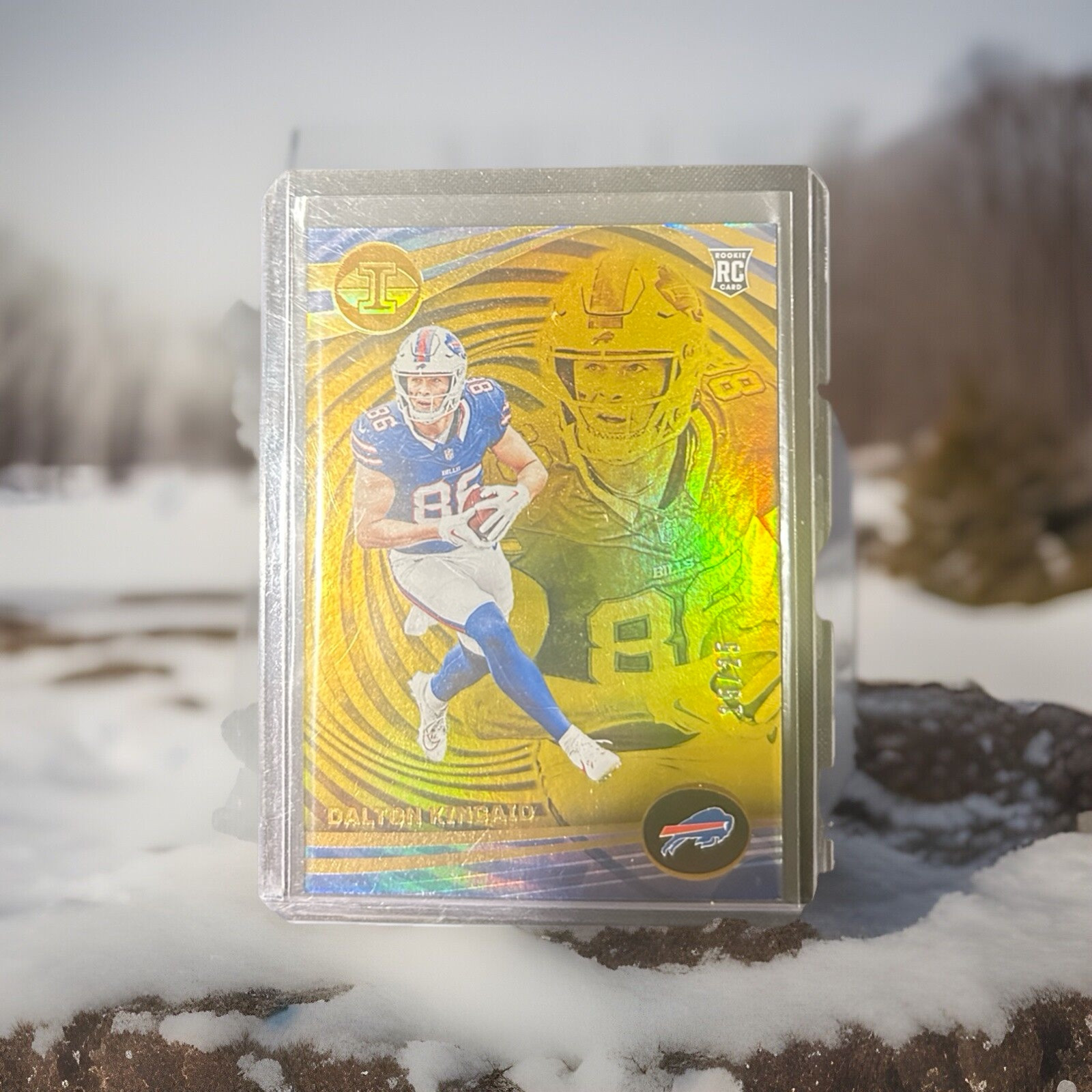 2023 Panini Illusions - #13 Dalton Kincaid (RC) /25 Gold