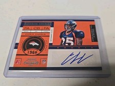 Chris Harris 2011 Playoff Contenders Auto Autograph SSP RC Denver Broncos #192