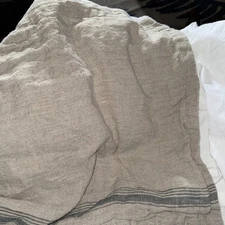 Pine Cone Hill Fine Linens Bedskirt King Linen “tea Towel”