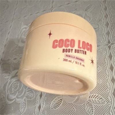 Coco Loco Hydrating Body Butter Moisturizer Vanilla Coconut 300 mL/10.1 oz