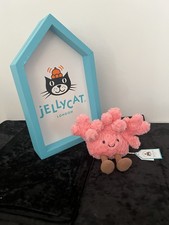 2025 NWT Summer Jellycat Amuseables Coral Pink With Dust Bag