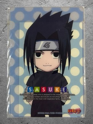 NARUTO Sasuke Blue Polkadot Postcard