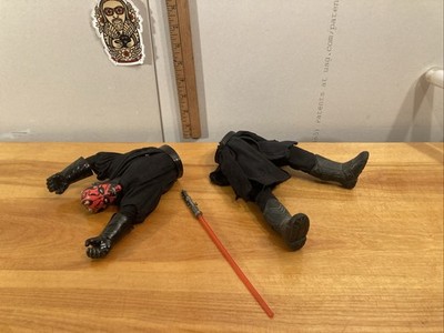DARTH MAUL Power of Jedi Sith Lords Star Wars 12'' Figur mit Breakaway Waist