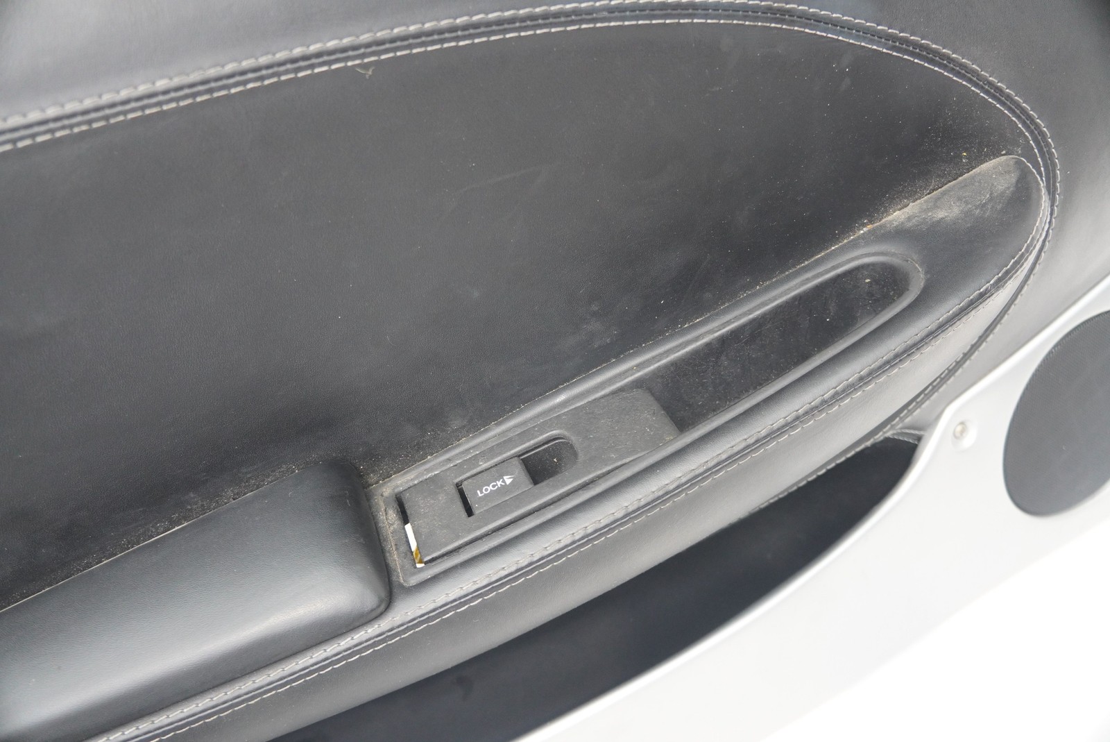 Front Left Driver Interior Door Trim Panel Black Leather Ferrari 360 Modena 2004