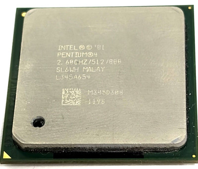 Intel Pentium 4 2.6GHz SL6WH 800MHz FSB 512KB Socket 478 CPU Processor Tested