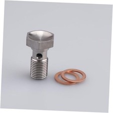 3/8 x 24 Banjo Bolt, -3 AN, 20mm UHL, Stainless Steel AN3 L20 - 1PC