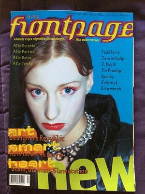 Frontpage Magazin Dezember 1996 (12/96)   The Prodigy, Todd Terry etc