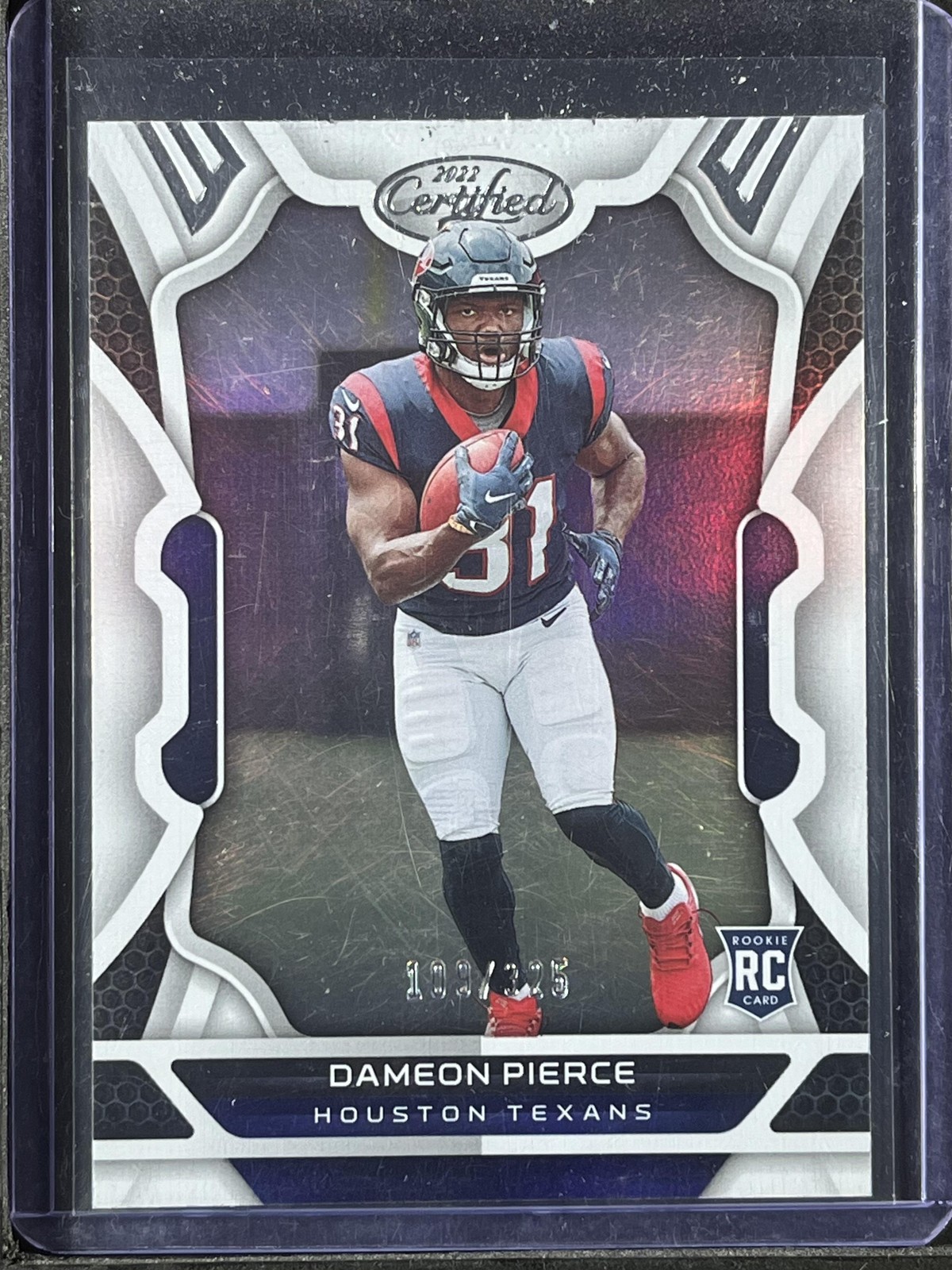 2022 Panini Certified #125 Dameon Pierce Mirror #/325 250009