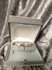 9ct Gold, Metal CORE Vintage Bangle Bracelet Maker - H.G & S