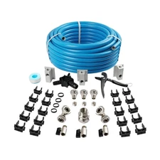 Shop Air Line Kit 3/4" 100-Feet Compressed Air Line Kit, M7500 Piping Rapid A...