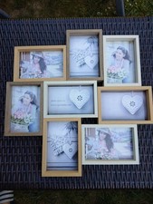 Hanging Photo Frames for Multiple Pictures Wall Mounted Home Decor 8x10x15