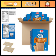 Frosted Brown Sugar Cinnamon Pop-Tarts - 144 Toaster Pastries, Kids Breakfast Sn